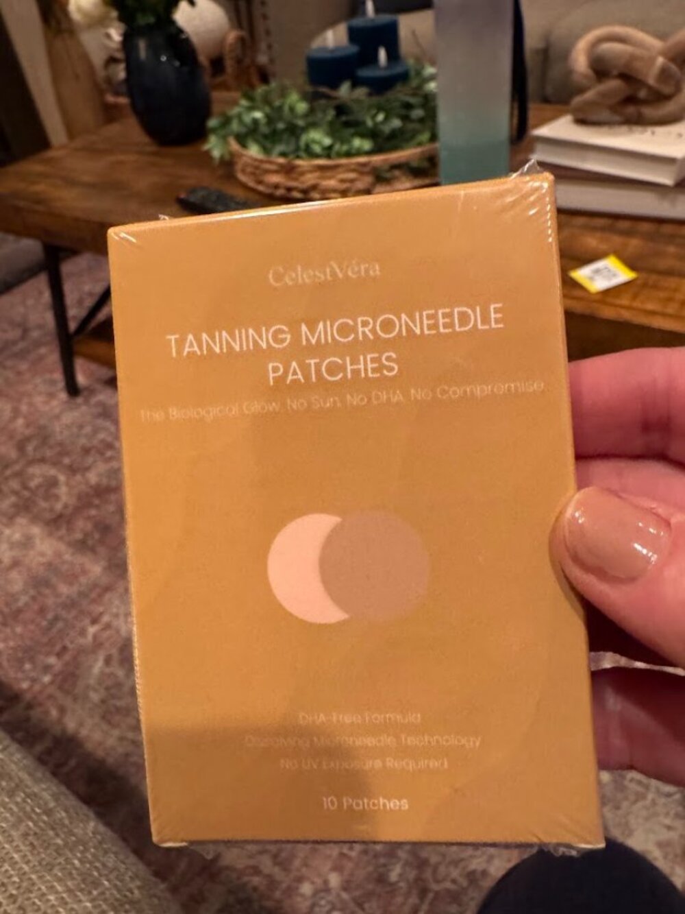 CelestVera Tanning Microneedle Patches 10 Count NIB Sunless Self Tanner Sealed